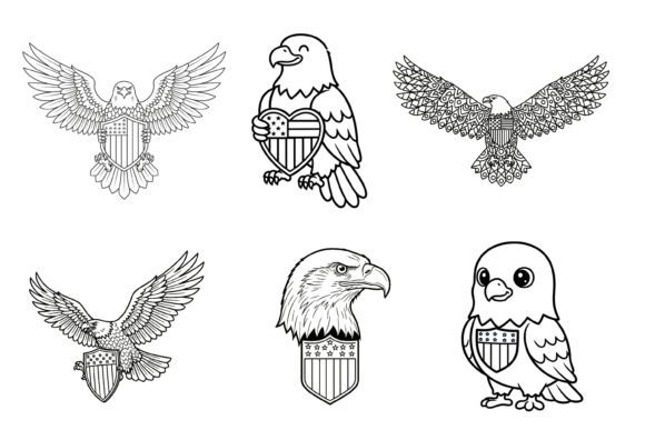 American Bald Eagle Patriotic Bundle