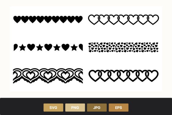 Black White Heart Borders: Timeless Design for Modern Creatives