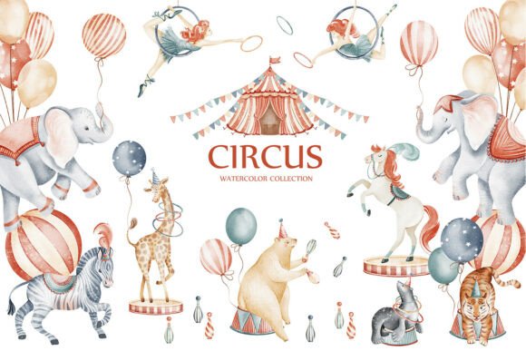 Cute Circus Watercolor Clipart Set: A Practical Guide for Creators