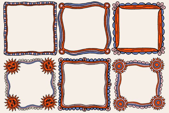 Evaluating the Utility of Funky Hand Drawn PNG Frames for Modern Design Workflows