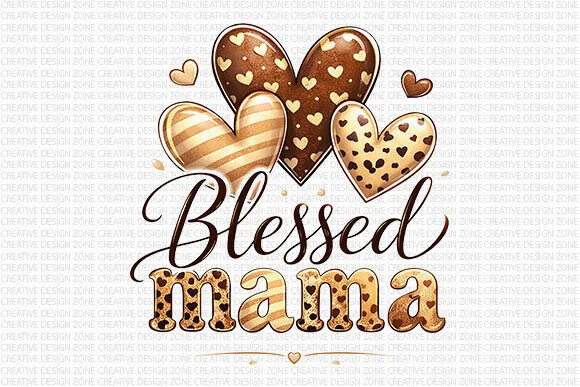 Exploring the Versatility and Appeal of Blessed Mama Hearts PNG for Modern Creators