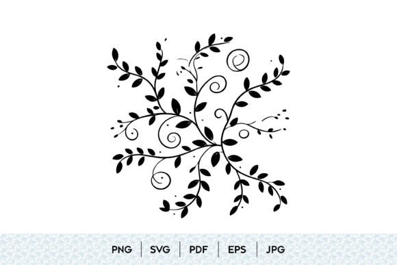 Floral Vine Swirl SVG Design Guide