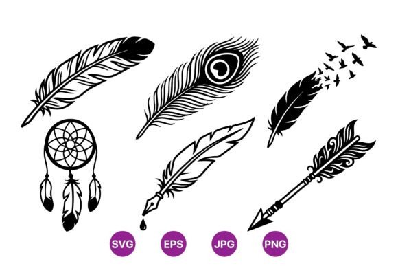 Integrating the Black Feather SVG Clipart Pack into Professional Design Workflows