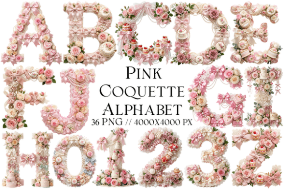 Integrating the Pink Coquette Alphabet PNG into Your Creative Workflow