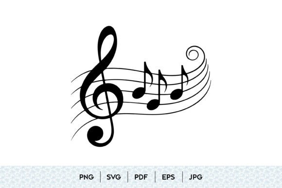 Mastering Musical Notes Staff Symbol Design