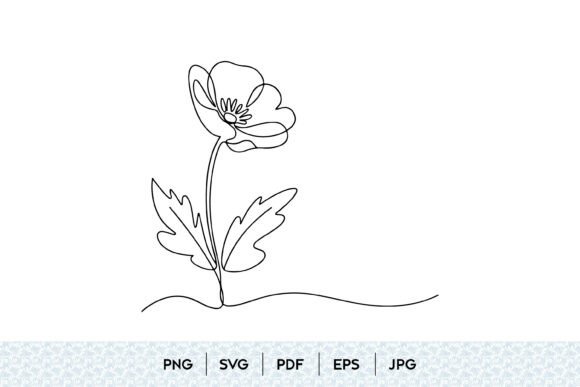 Mastering the Poppy Flower One Line Art SVG for Professional Results