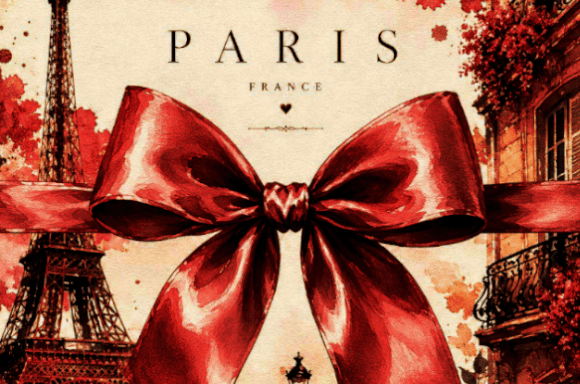Paris Watercolor Bow Floral Illustration: A Guide to Style and Application