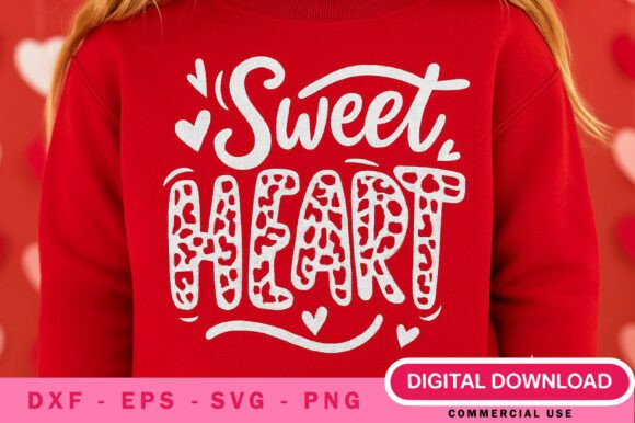 Sweet Heart SVG Design: Crafting Charm with Digital Precision