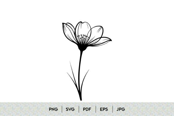 Understanding Single Flower Line Art Design: A Practical Guide to Formats and Uses